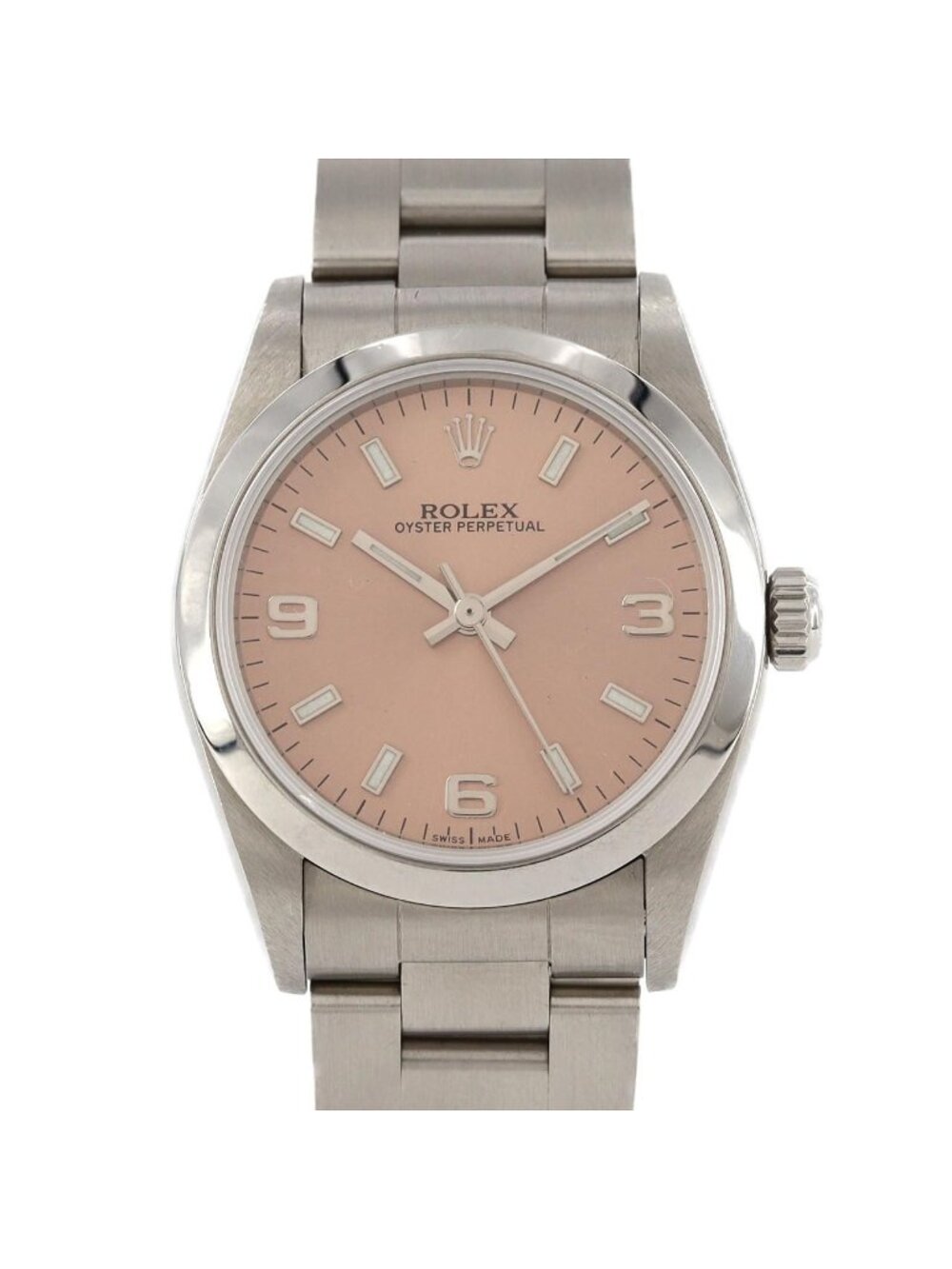 Rolex Oyster Perpetual SS Manual Winding P Number Watch